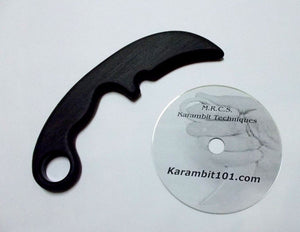Combat Karambit Training Practice Knife Polypropylene Pencak Silat Knives Fighting DVD