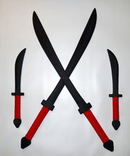 Polypropylene Krabi Krabong Training Swords Knife Weapons for Sale Knives
