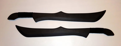 Practice Scimitar Swords Flow Polypropylene Double Sword Training
