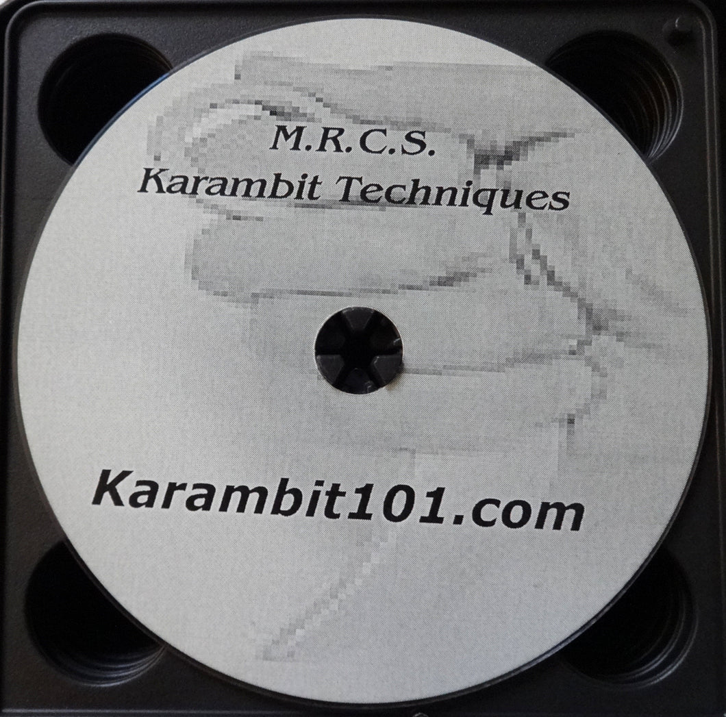 Knife Fighting DVD Karambit Training Techniques Silat Kerambit DVD Trainer Video