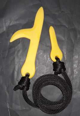Practice Sword KusariGama Polypropylene Ninja Training Ronin Kusarigama Japanese Yellow Blade