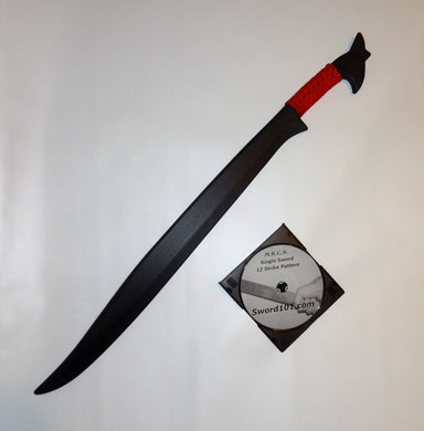 Philippines Pinuti Sword Filipino Polypropylene Kali Knife Martial Arts Practice DVD Trainer