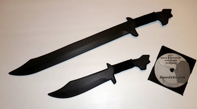 Philippines Training Bolo Sword Practice Fighter Knife Polypropylene Techniques DVD Video