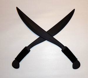 Philippine Lahot Swords Polypropylene Practice Twin Pair Dual Training Kali Blades Ronin