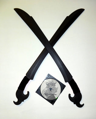 Balato Indonesian Philippines Ginunting Training Swords Polypropylene Sword Techniques DVD