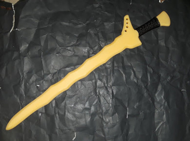 Polypropylene Sword Practice Filipino Kris Philippines Sword Training Knife Yellow