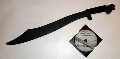 Polypropylene Philippines Practice Sword Training set Martial Arts Instruction DVD black