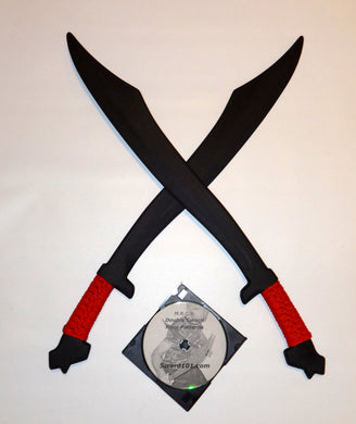 Philippines Practice Swords Polypropylene Filipino Training Instruction DVD Kali Arnis Escrima