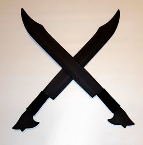 Moro Warrior Traditional Bolo Polypropylene Practice Sword Training Pinuti Machete Knife Twin