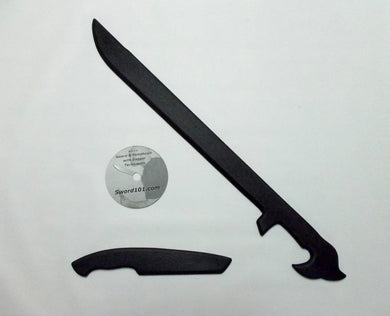 Training Sword Espada Daga Tanto Knife Dagger Polypropylene Instruction DVD