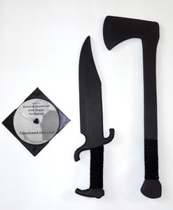 Tomahawk Tactical Training American Bowie Knife Polypropylene Combat Techniques DVD