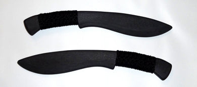 Training Kukri Double Daggers Knives Polypropylene Knife Defense SF Tactical Kali