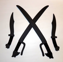 Practice Polypropylene Sword Philippines Ginunting Training Filipino Knives Black