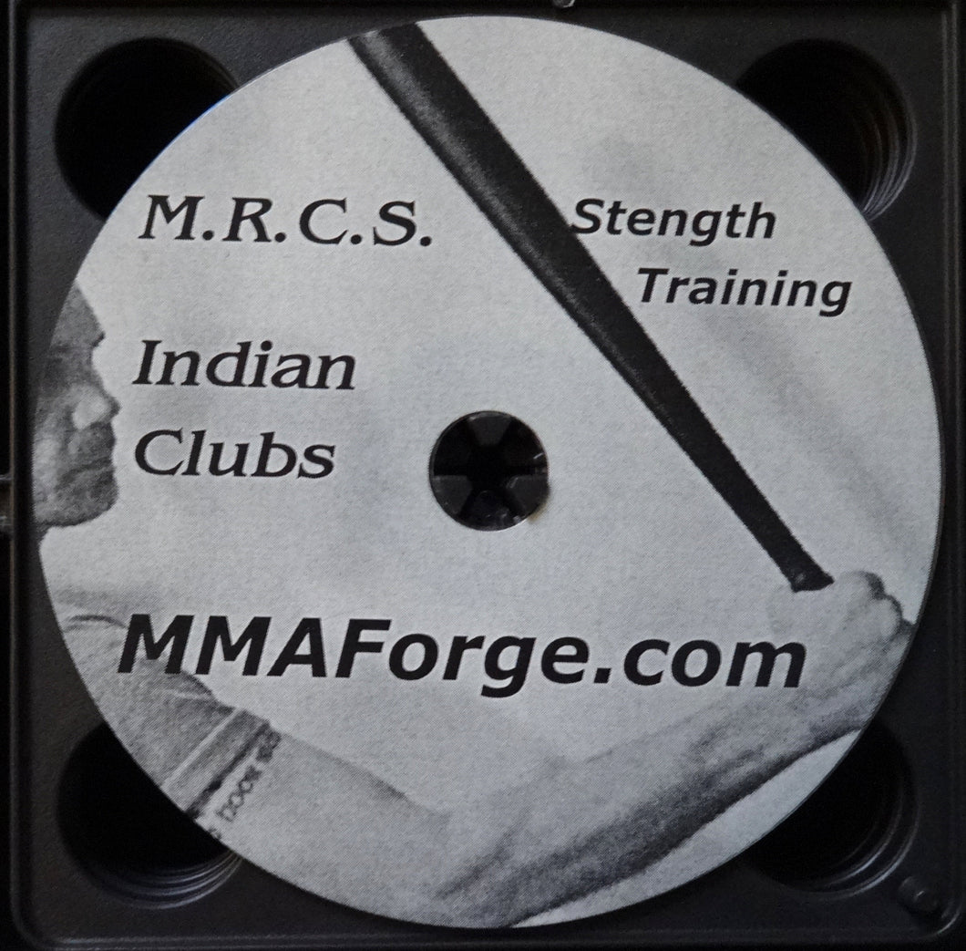 Body Building Indian Club Advanced Athletics Training Grip of Steel DVD Video