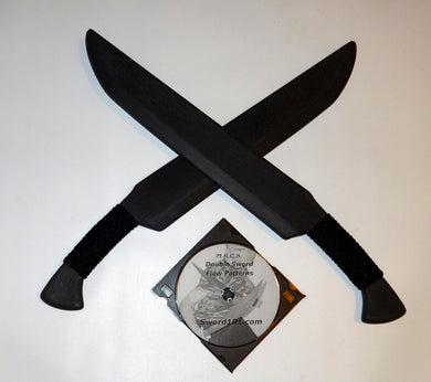 Training Gurkha Kukri Swords Arnis Polypropylene Double Sword Techniques DVD Eskrima Kali