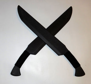 Training Polypropylene Kukri Practice Swords Trainer Pair Knives Kali Arnis