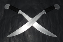 Aluminum Lahot Practice Metal Swords Set Double Sword Training DVD